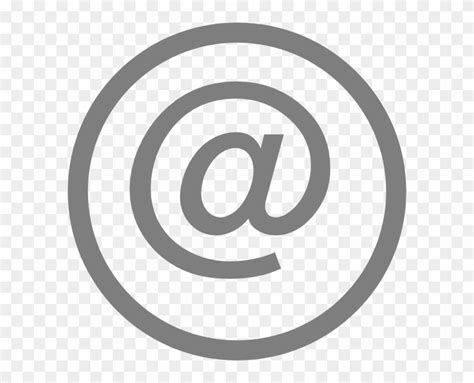 Gray Email Icon Png Free Transparent Png Clipart Images Download
