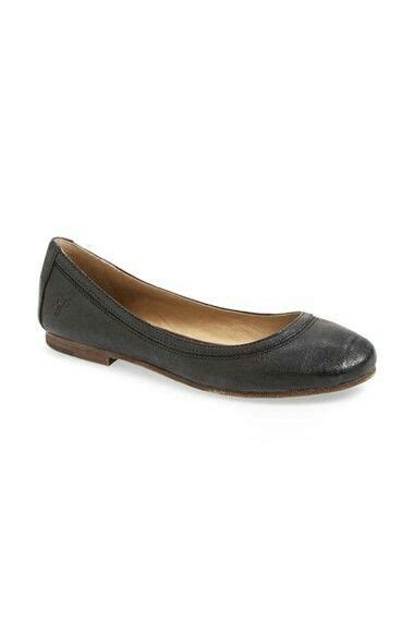 Frye Black Carson Ballet Size 85 Brogues Loafers Comfortable Flats