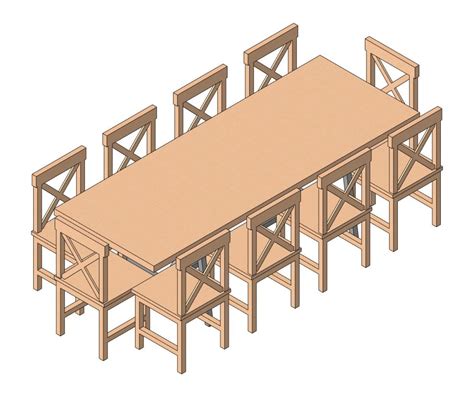 Discover prices, catalogues and new features. Dining Table Revit - Ch327 Elegant Wood Dining Tables ...