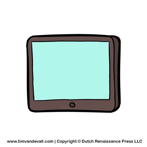 Tablet Mobile Device Clipart Tims Printables