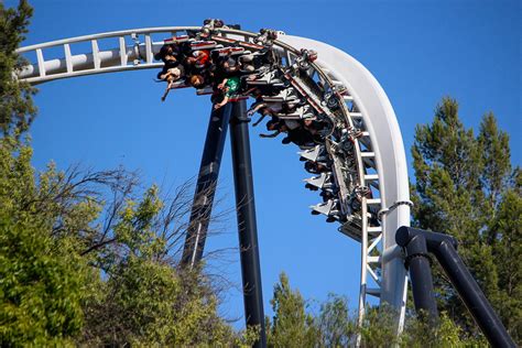 Negative G Six Flags Magic Mountain American Coaster