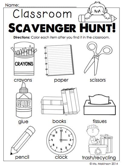 Back To School Printables Kindergarten Literacy And Math A