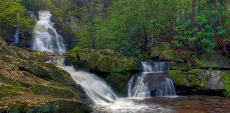 Spruce Flats Falls 1 Mile Hike Behind The Great Smoky