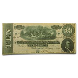 The most common notes encountered are. 1864 Confederate Currency | 1864 Confederate Money | APMEX