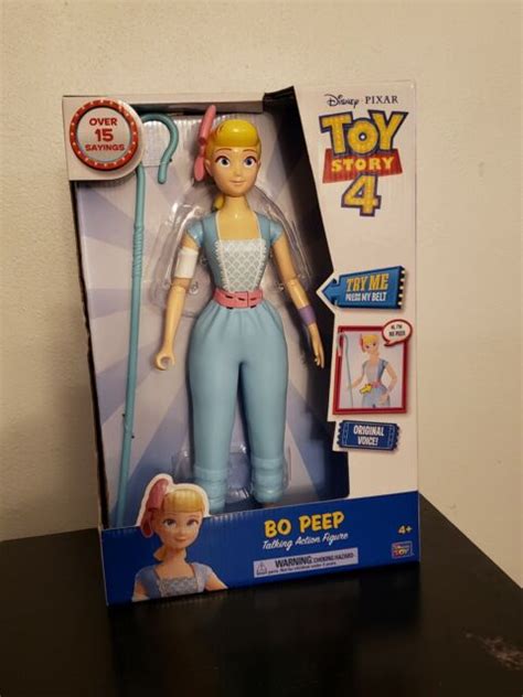 Disney Pixar Toy Story 4 Bo Peep Talking Action Figure Doll Brand New In Box Nib Ebay