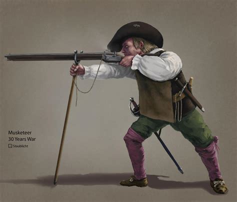 Musketeer In 30 Years War By Staublicht On Deviantart