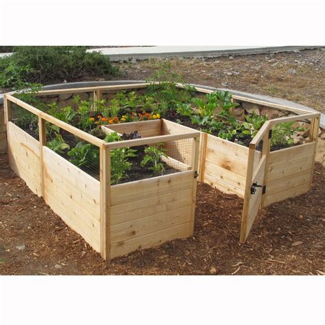 Some even pair perfectly with your diy potting bench plans. Outdoor Living Today 8 ft x 8 ft Cedar Raised Garden Bed ...