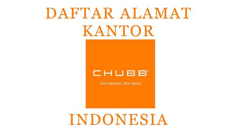 I am convinced that they treat customers like me, that in their eyes are foreign and from the parts of the world they do not like. Daftar Alamat Kantor PT Chubb Life Insurance Indonesia - Sayap Informasi