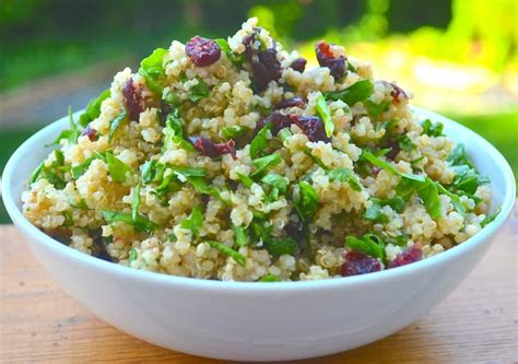 Lemon Spinach Cranberry Quinoa Salad A Virtual Vegan