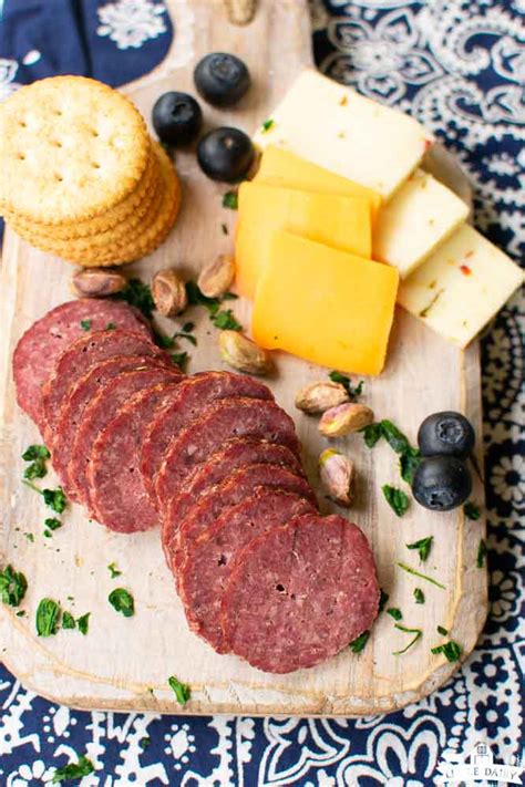 Homemade summer sausage and pepperoni recipes summer sausage and pepperoni summer sausage and pepperoni just like from the store, no pork, can use all we all love summer sausage and we all love garlic! Homemade Beef Summer Sausage Recipe | Little Dairy On the ...