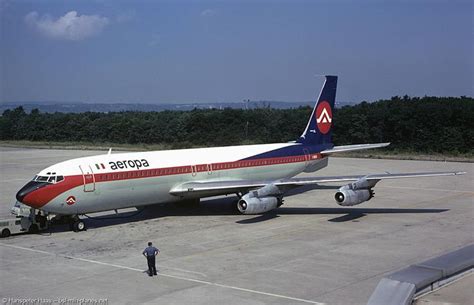 Aeropa Airline 707 120 Boeing Aircraft Boeing 707 Boeing