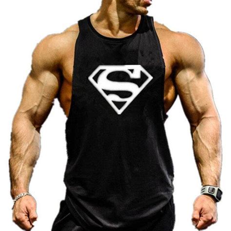 Superman Gym Bodybuilding And Fitness Men Tank Top Men S Fitness
