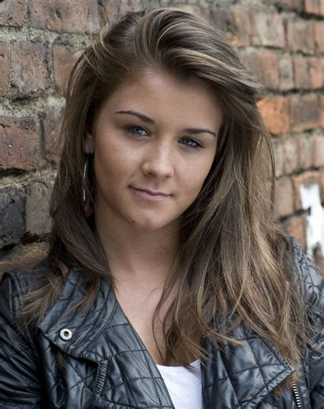 Sophie Webster Played By Brooke Vincent The Daughter Of Sally And Kevin She Works In The