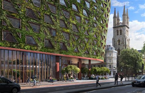 Europes Largest Green Wall Will Be On Citicape House In London Green