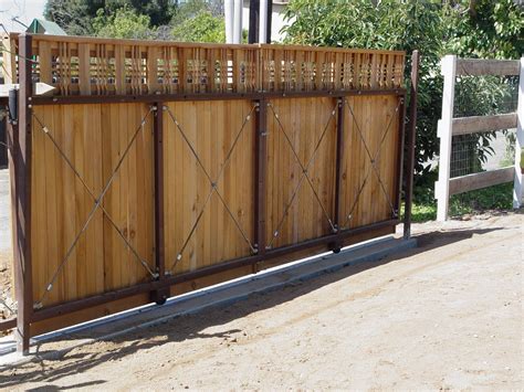 Home Depot Rolling Fence Gate Home Fence Ideas