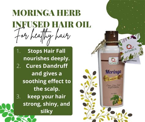 Moringa Herb Infused Hair Oilmale And Female