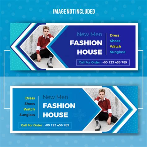 Mens Fashion House Promotional Web Banner Web Banner Website Banner