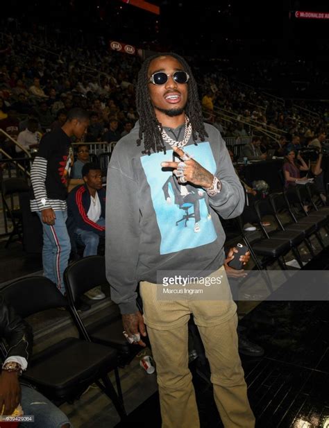 Rapper Quavo Of The Migos Attends The 2018 Mcdonald S All American Games At Philips Arena On
