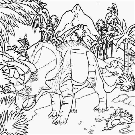 Coloring Pages Jurassic World Fallen Kingdom