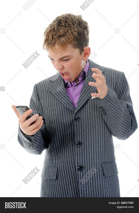 Nervous Boy Image And Photo Free Trial Bigstock
