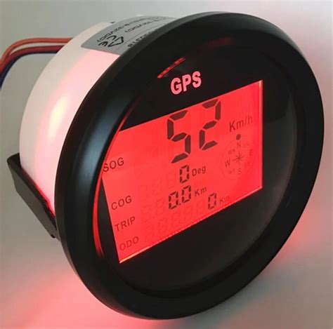 Pack Of Mm Digital Gps Speedometers Waterproof Gps Speed