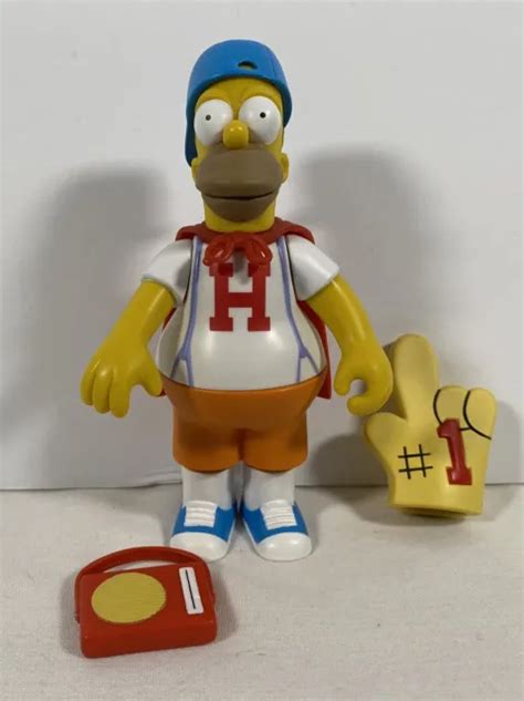 The Simpsons Mascot Homer Simpson Playmates Figure Complete World Of Springfield 1699 Picclick