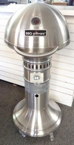 Awesome Grill Stainless Steel Bbq Grillware Pedestal Gas Grill Model