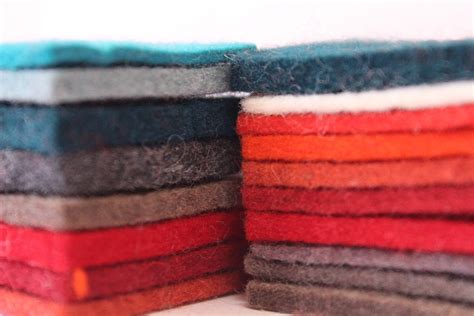 Colored Wool Felt Felt Manufacturing