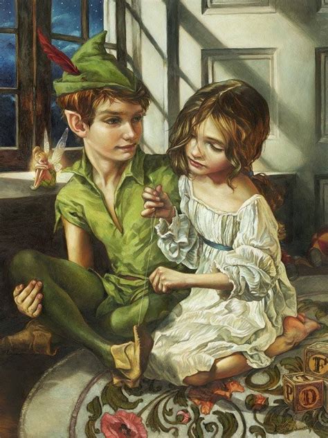 Peter Pan Art By Heather Theurer Walt Disney