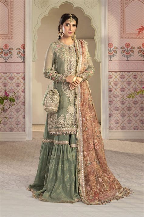 Maria B Embroidered Fancy Suits Heritage Collection 2021 15