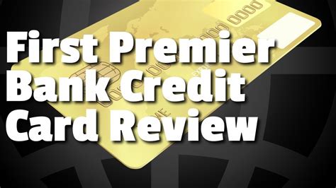 The bank, with its headquarters in sioux city, sd, is the 13th largest issuer of mastercard credit cards in the united states. First Premier Bank Credit Card Review - YouTube