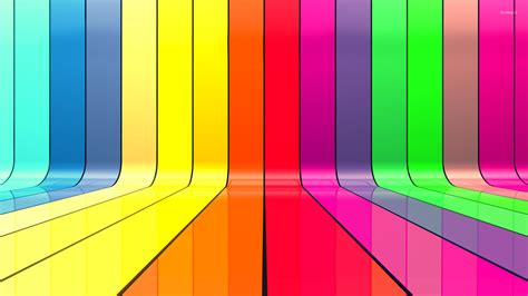 Rainbow Bars Wallpaper Abstract Wallpapers 17155