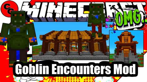 Minecraft Mods Goblin Encounters Mod 1122 Youtube