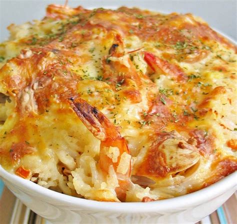 This Is A Wonderful Casserole That Contains Lobster Shrimp And Crab