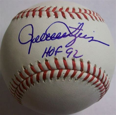 Rollie Fingers Hof 92 Autographed Baseball Mlb Auctions