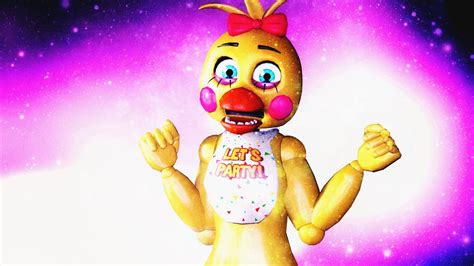 Sfm Fnaf Toy Chica Poster By Mystic7mc On Deviantart Fnaf Anime Fnaf