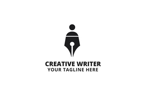 Creative Writer Logo Template Creative Illustrator Templates