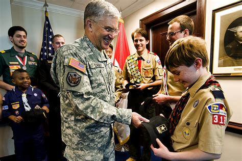 Starlight is forced to make an impossible choice. Boy Scouts of America visit Gen. Casey | Chief of Staff of ...
