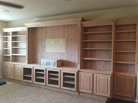 Jaimes Custom Cabinets | Unfinished Custom Built-Ins