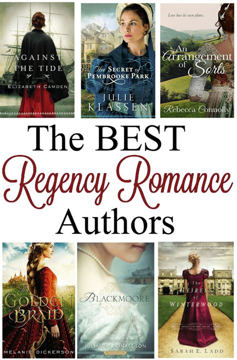 Top Regency Romance Authors For Your Reading Pleasure