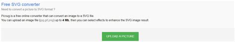 Picsvg.com Free SVG Converter - Best 10 Tools