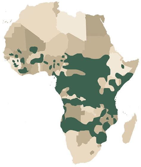 African National Parks Map