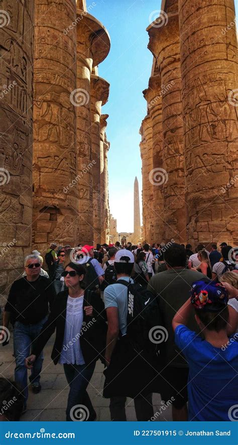 Columns At El Karnak Editorial Image Image Of Rock 227501915