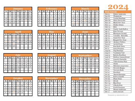 2024 Holiday Calendar Gujarati Holidays Refund Calendar 2024