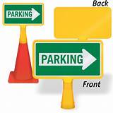 Images of Parking Arrow Sign