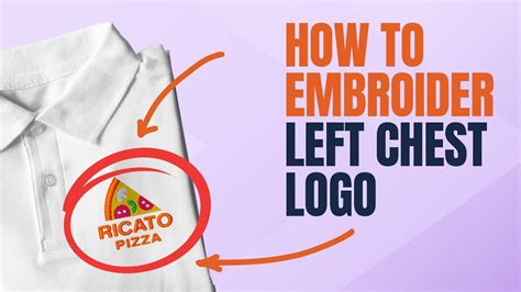 The Easiest Way To Embroider A Left Chest Logo Youtube