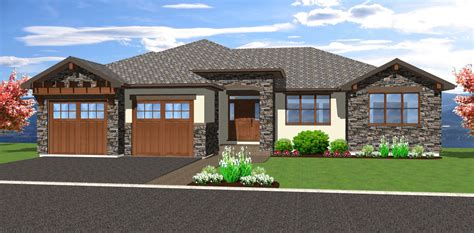 3 Bedroom Ranch House Plans With Walkout Basement House Plans With