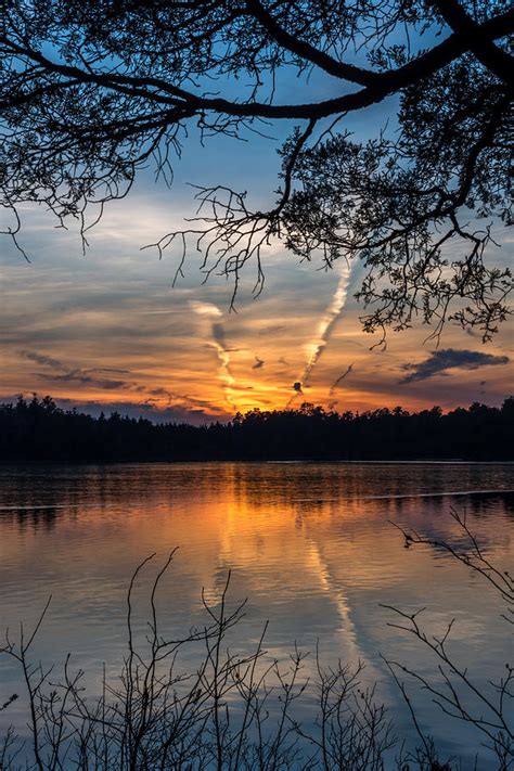 Sunset Lake Horicon Lakehurst New Jersey Photograph By Terry Deluco