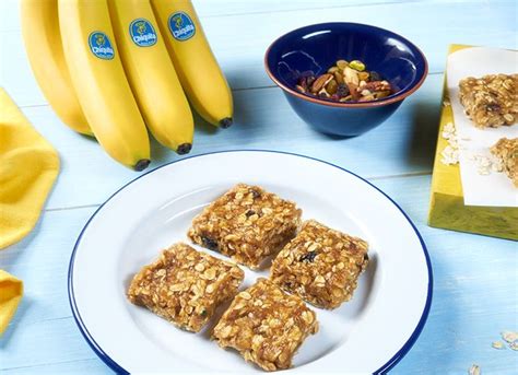 A no bake protein cookie!! Easy Chiquita Banana No Bake Cookie Squares | Recipe ...