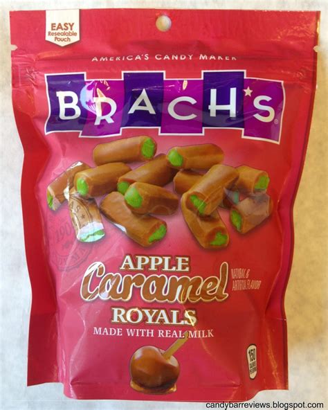 Candy Bar Reviews Brachs Caramel Apple Royals